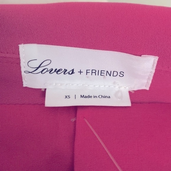 Lovers + friends fuschia crop blazer top - Picture 10 of 10